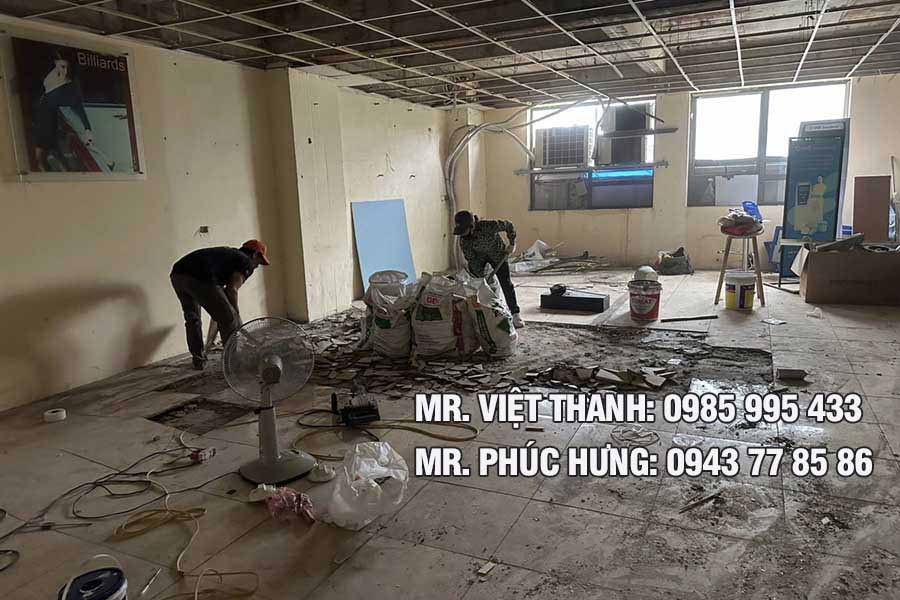 công ty hoàn trả mặt bằng