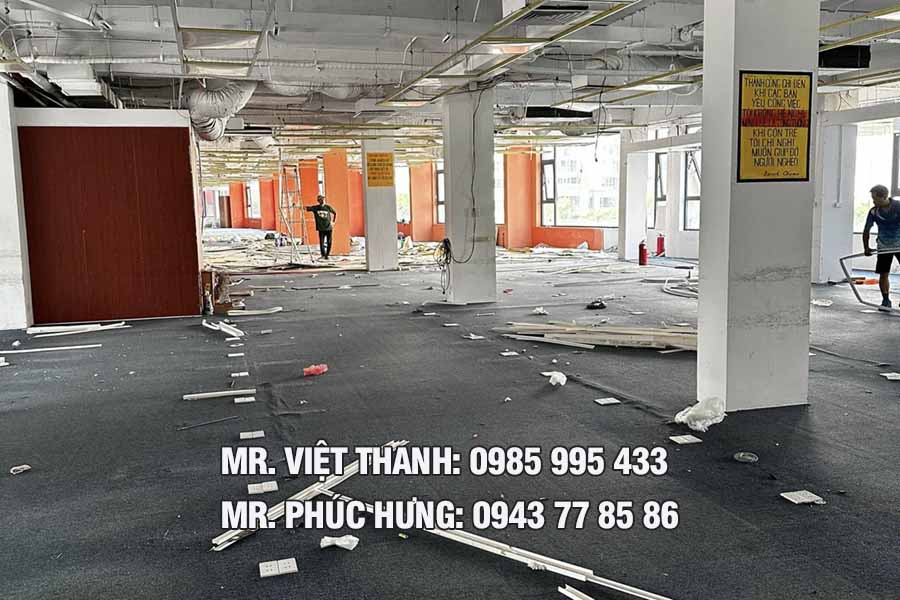 dịch vụ hoàn trả mặt bằng Hà Nội