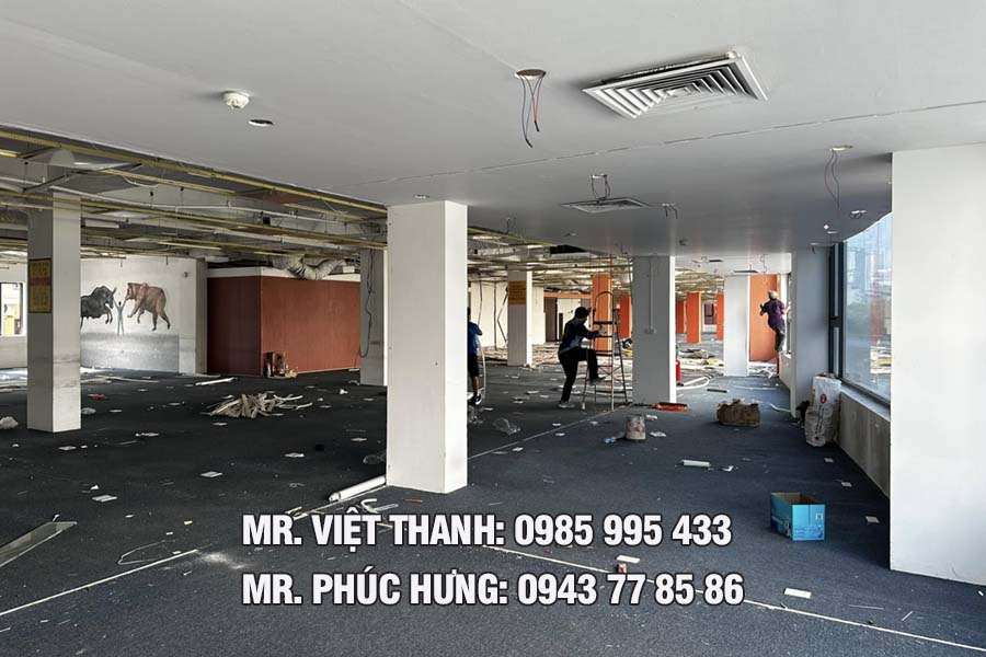 dịch vụ hoàn trả mặt bằng Hà Nội