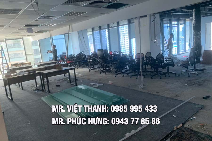 hoàn trả mặt bằng công ty