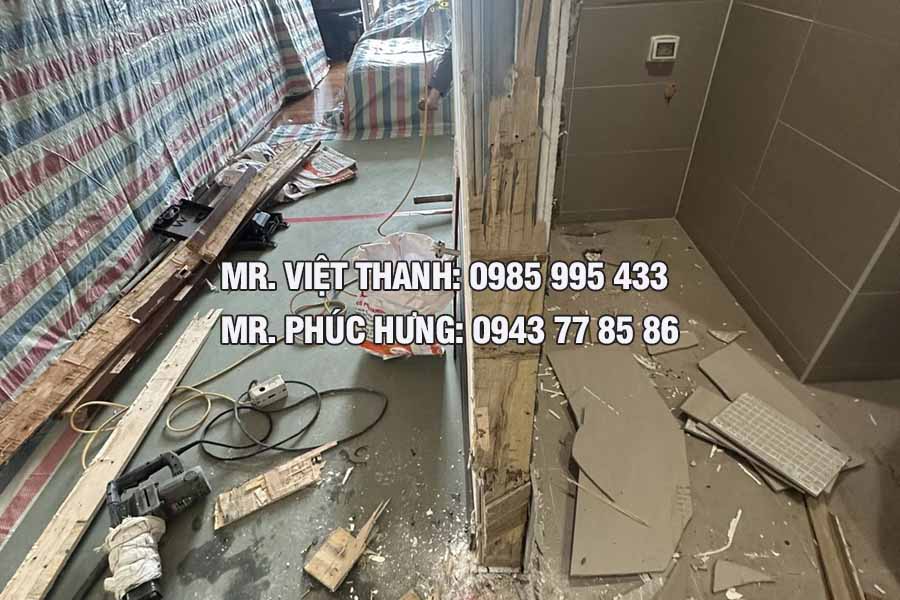 hoàn trả mặt bằng nhà hàng