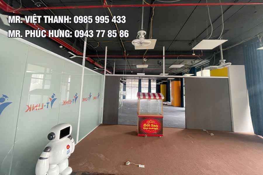 hoàn trả mặt bằng tầng thương mại