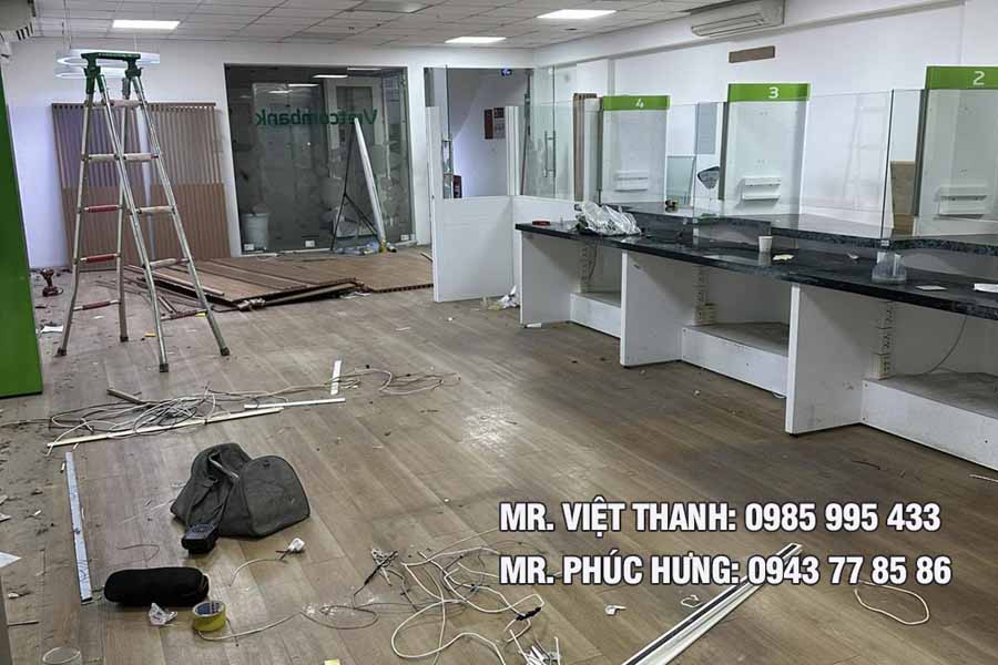 quy trình hoàn trả mặt bằng
