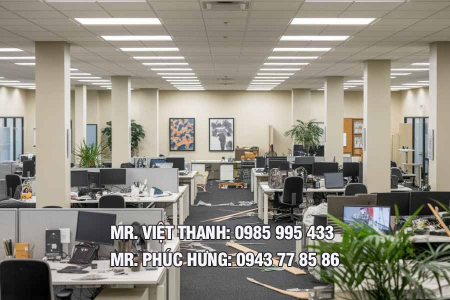 tháo dỡ nội thất văn phòng