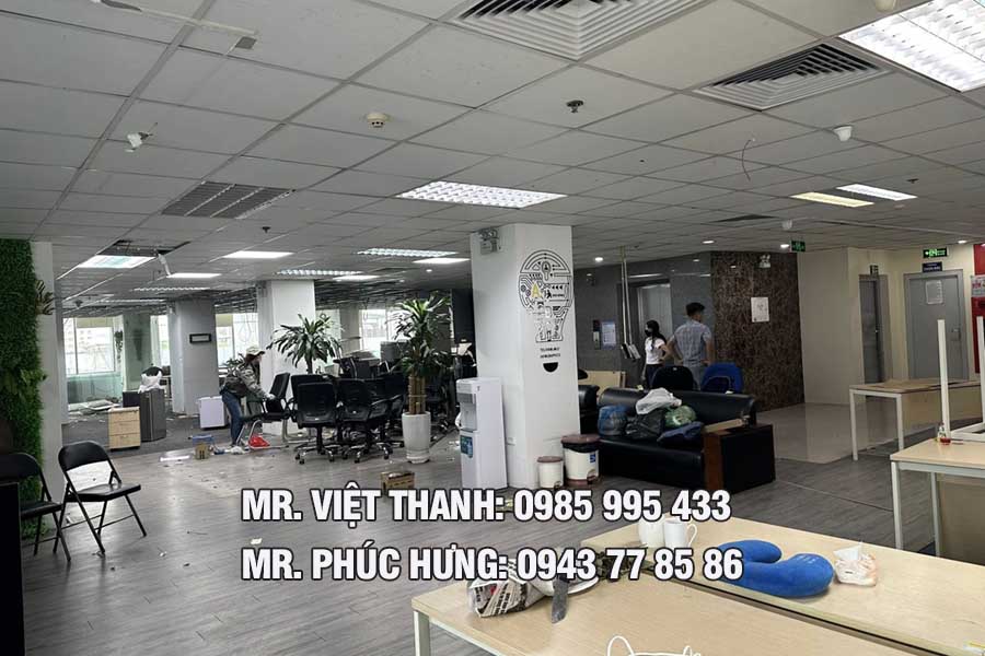 tháo dỡ nội thất văn phòng