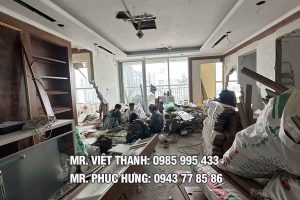 tháo dỡ trần thạch cao