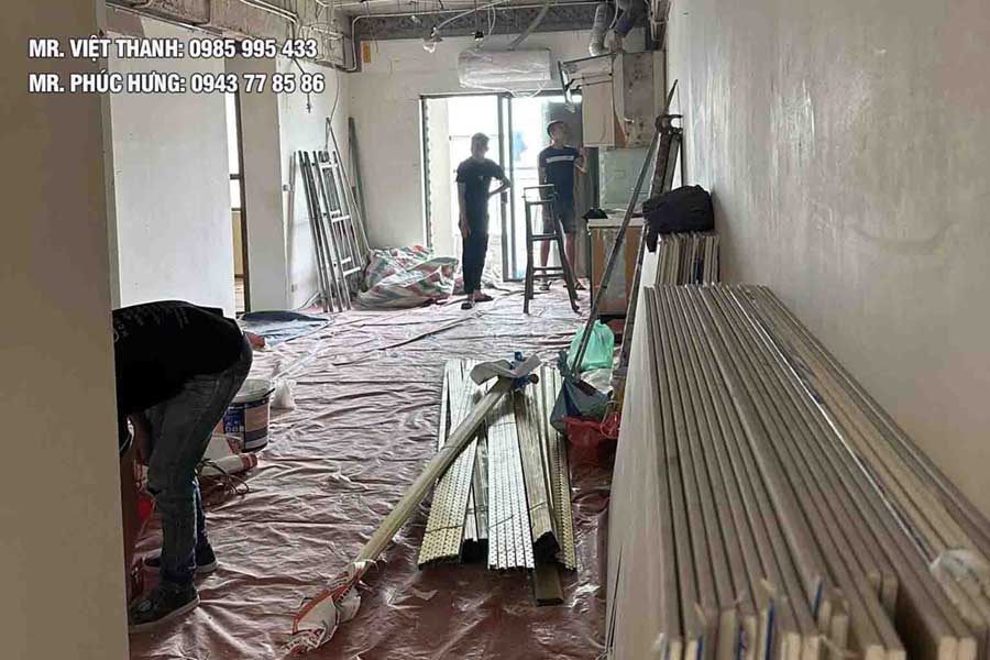 Tháo Dỡ Vách Trần Thạch Cao Tại Bắc Từ Liêm