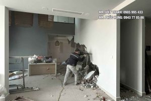 tháo dỡ vách trần thạch cao tại Nam Từ Liêm