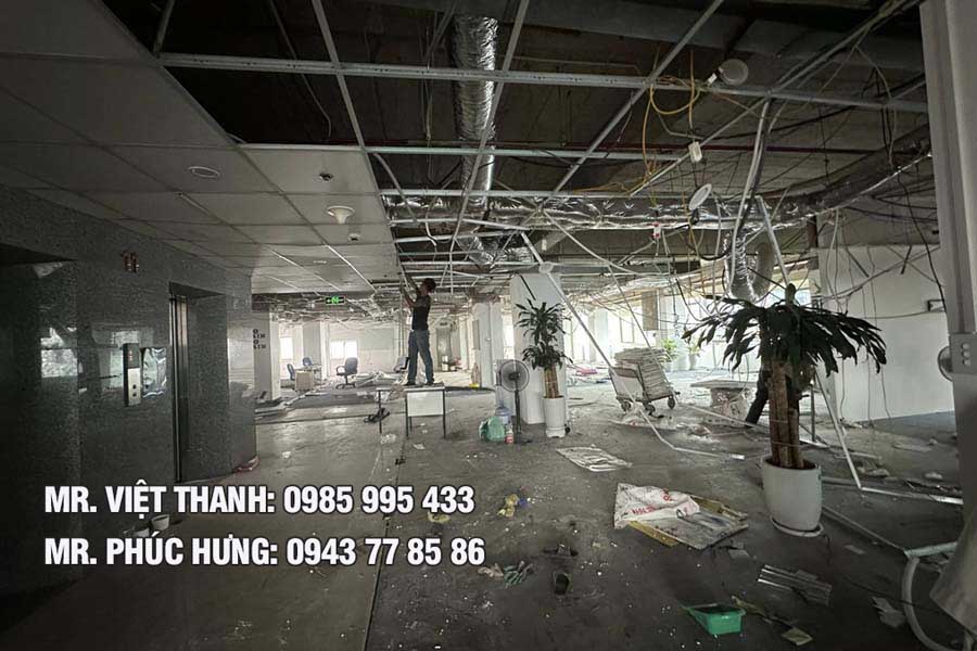 thuê dịch vụ tháo dỡ tại Hà Nội