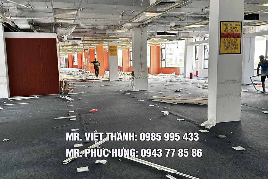 Dịch vụ hoàn trả mặt bằng trọn gói tại Đống Đa