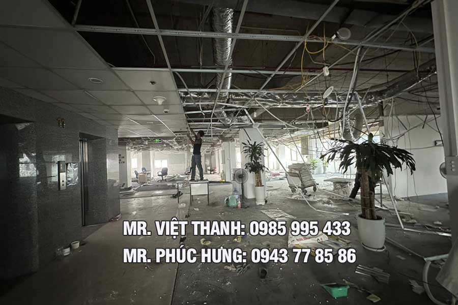 dịch vụ hoàn trả mặt bằng trọn gói tại Hà Đông