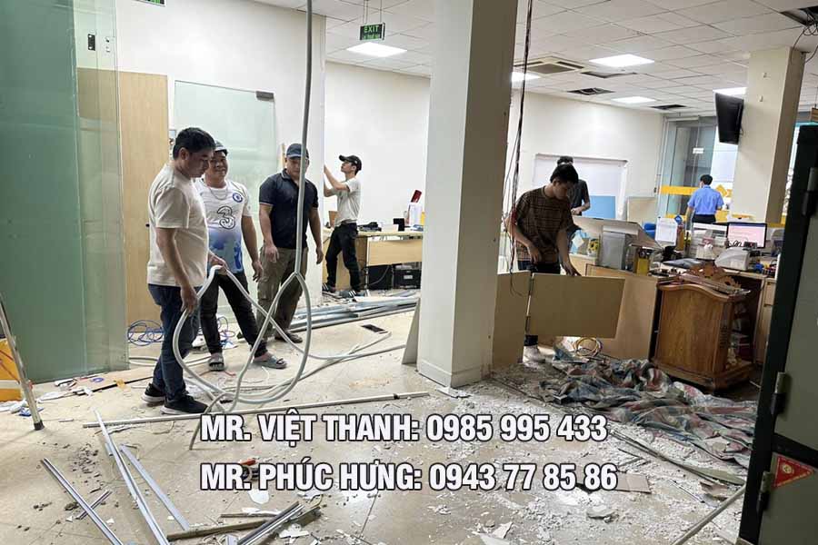 Dịch vụ hoàn trả mặt bằng trọn gói tại Hoàng Mai