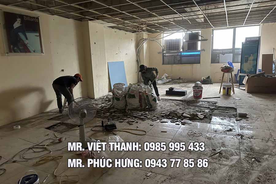 Dịch vụ hoàn trả mặt bằng trọn gói tại Hoàng Mai