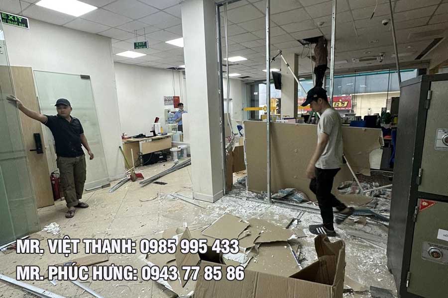 dịch vụ hoàn trả mặt bằng tại Long Biên