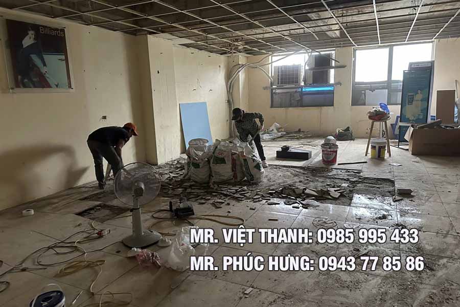 dịch vụ hoàn trả mặt bằng trọn gói tại Bắc Từ Liêm