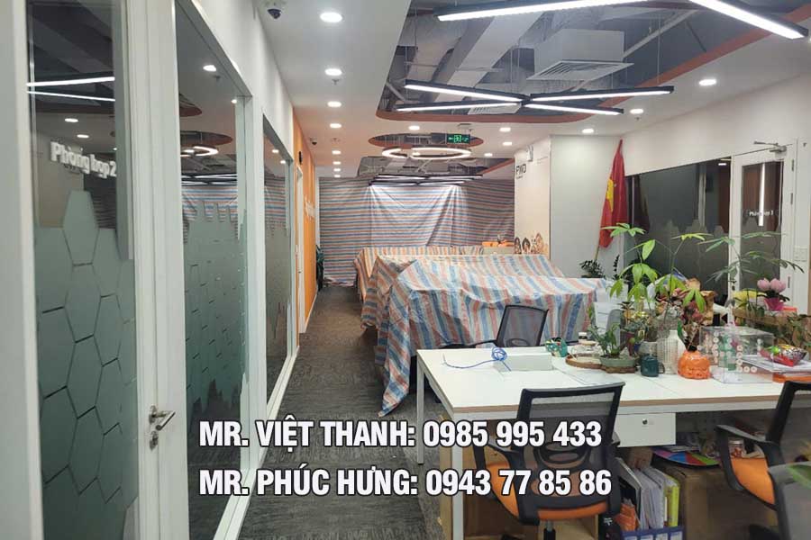 Dịch vụ tháo vách kính văn phòng tại Hoàng Mai