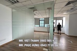 Dịch vụ tháo vách kính văn phòng tại Ba Đình