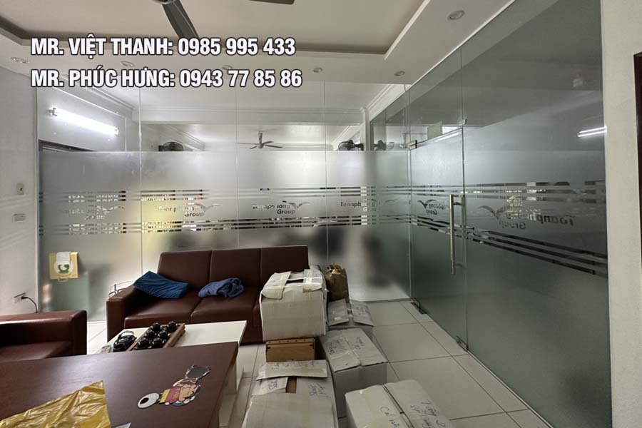 Dịch vụ tháo vách kính văn phòng tại Hà Đông