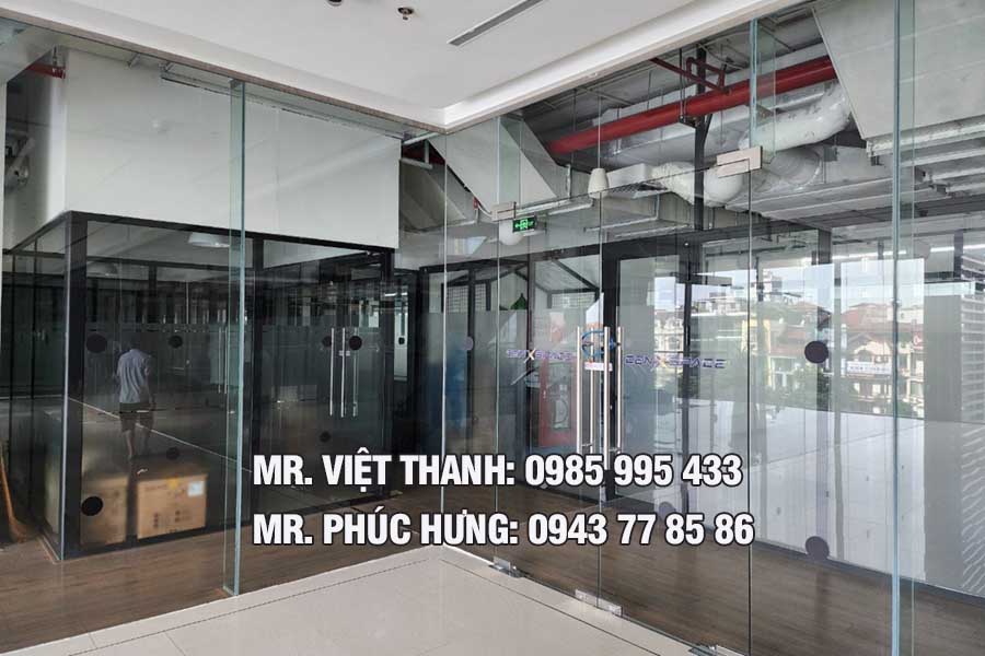 Dịch vụ tháo vách kính văn phòng tại Hà Đông
