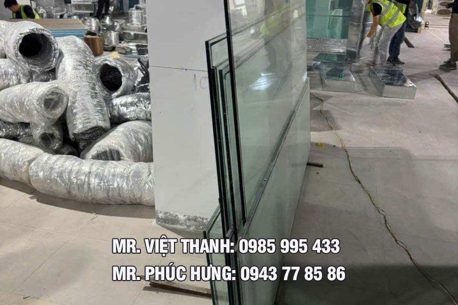 Dịch vụ tháo vách kính văn phòng tại Hai Bà Trưng