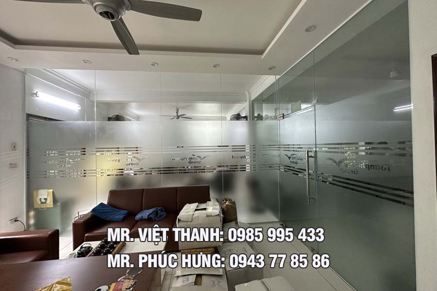 Dịch vụ tháo vách kính văn phòng tại Hoàn Kiếm