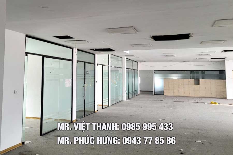 Dịch vụ tháo vách kính văn phòng tại Hoàn Kiếm