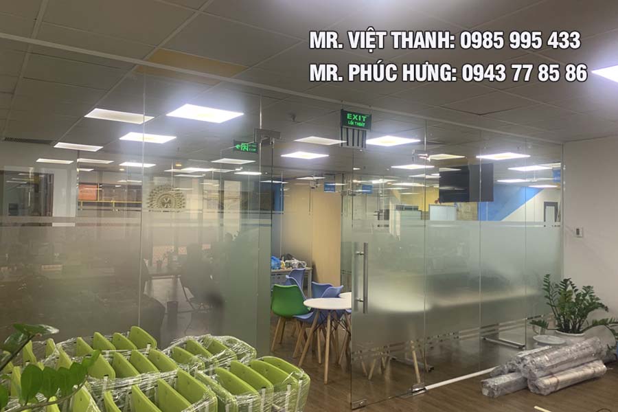 Dịch vụ tháo vách kính văn phòng tại Thanh Xuân