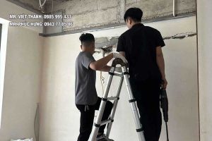 tháo dỡ vách trần thạch cao tại Thanh Xuân